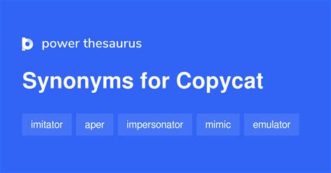 copycat synonyms